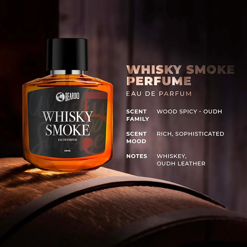 The Beardo Whisky Smoke Eau De Parfum (100ml)
