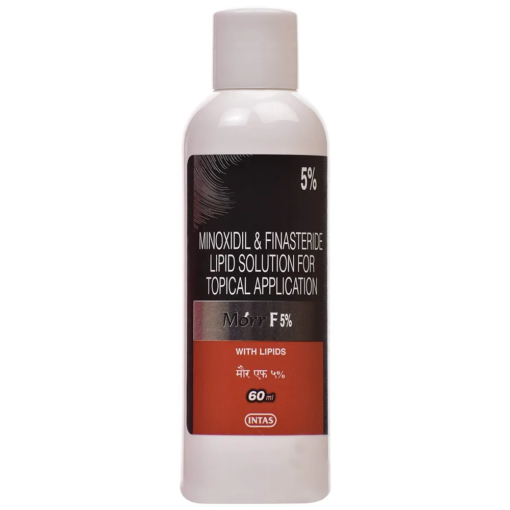 Morr F 5% Minoxidil & Finastride Lipid Solution For Topical Application 60ml