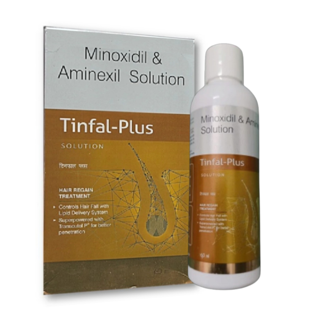 Minoxidil Tinfal Plus 5% Solution 60ml